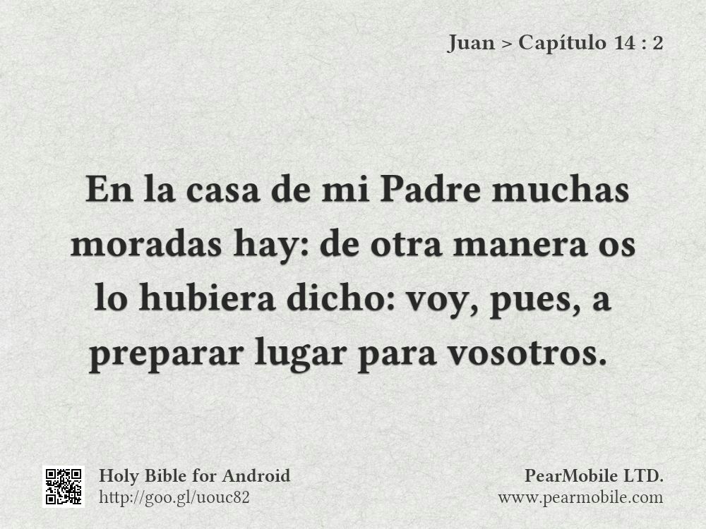 Juan, Capítulo 14:2